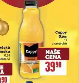 Billa Cappy džus nabídka