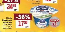 Billa Kunín zakysaná smetana 12%, 15% nabídka