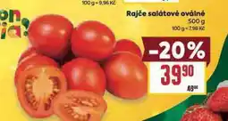 Billa Rajče salátové oválné nabídka