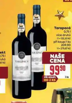 Billa Tarapacá nabídka