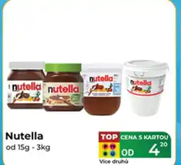 Tamda Foods Nutella nabídka