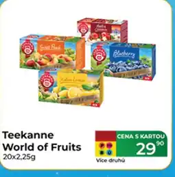 Tamda Foods Teekanne World of Fruits nabídka