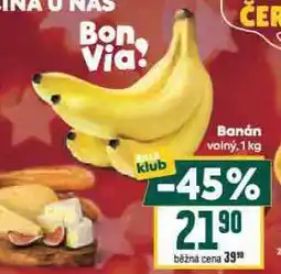 Billa Banán nabídka