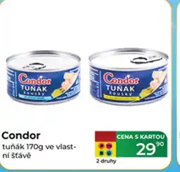 Tamda Foods Condor tuňák ve vlast- ní šťávě nabídka