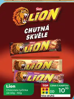 Tamda Foods LION Chocolate tyčinka nabídka