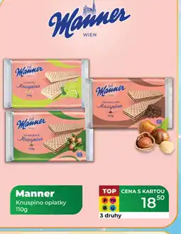 Tamda Foods Manner Knuspino oplatky nabídka