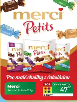 Tamda Foods Merci Petits čokoláda nabídka