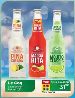 Tamda Foods Le Coq alkoholický koktejl nabídka