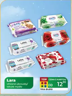 Tamda Foods LARA vlhčené ubrousky/ tekuté mýdlo nabídka