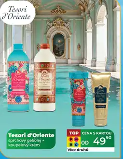 Tamda Foods Tesori d'Oriente sprchový gel/olej + koupelový krém nabídka