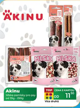Tamda Foods Akinu Miska pamlsky pro psy nabídka
