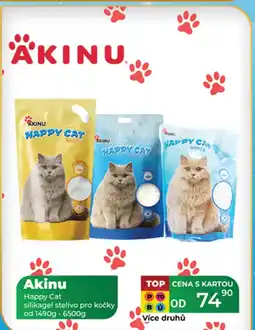 Tamda Foods Akinu Happy Cat nabídka