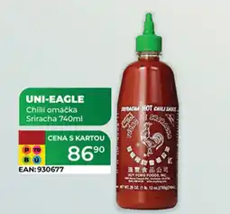 Tamda Foods UNI-EAGLE Chilli omáčka Sriracha nabídka