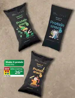 Tamda Foods Shake it protein snack nabídka