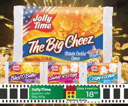 Tamda Foods JollyTime popcorn nabídka