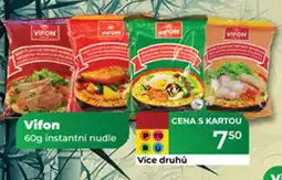 Tamda Foods Vifon instantní nudle nabídka