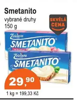 COOP DISKONT Smetanito nabídka