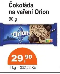 COOP DISKONT Čokoláda na vaření Orion nabídka