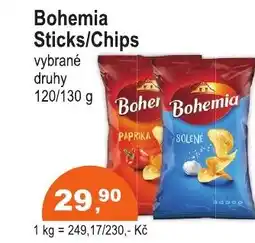 COOP DISKONT Bohemia Sticks/Chips nabídka