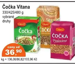 COOP DISKONT Čočka Vitana nabídka