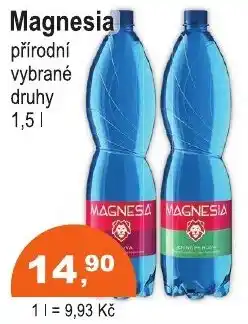 COOP DISKONT Magnesia přírodní nabídka