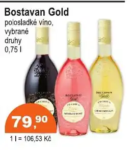 COOP DISKONT Bostavan Gold nabídka
