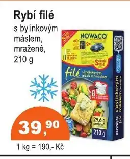 COOP DISKONT NOWACO Rybí filé nabídka