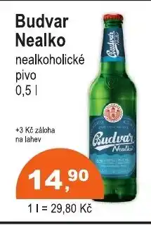 COOP DISKONT Budvar Nealko nabídka