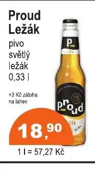 COOP DISKONT Proud Ležák nabídka