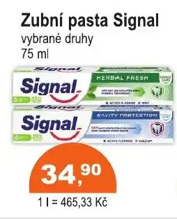 COOP DISKONT Zubní pasta Signal nabídka