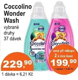 COOP DISKONT Coccolino Wonder Wash nabídka