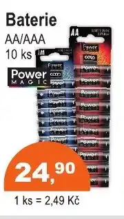 COOP DISKONT Baterie AA/AAA nabídka