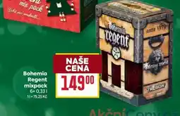 Billa Bohemia Regent mixpack 6x 0,33l nabídka