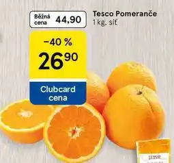 Tesco Tesco Pomeranče, 1 kg, síť nabídka