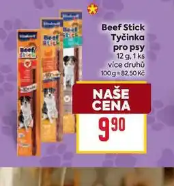 Billa Beef Stick Tyčinka pro psy 12 g, 1 ks nabídka
