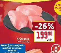 Billa Krůtí prsa cena za 1 kg nabídka