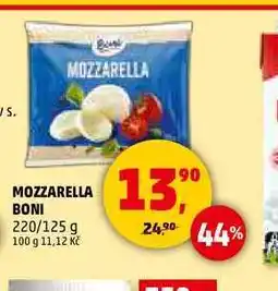 Penny Market MOZZARELLA BONI, 220 g nabídka