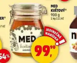 Penny Market MED KVĚTOVÝ, 900 g nabídka