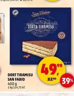 Penny Market DORT TIRAMISU SAN FABIO, 400 g nabídka