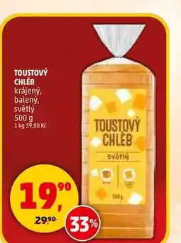 Penny Market TOUSTOVÝ CHLÉB, 500 g nabídka