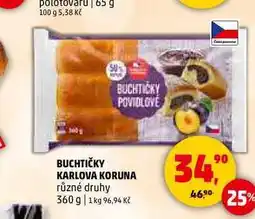 Penny Market BUCHTIČKY KARLOVA KORUNA, 360 g nabídka