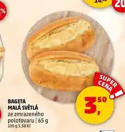 Penny Market BAGETA MALÁ SVĚTLÁ, 65 g nabídka