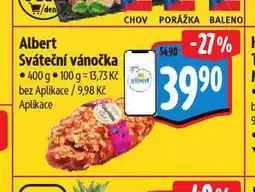 Albert Sváteční vánočka nabídka