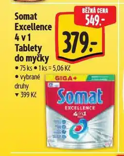 Albert Somat tablety do myčky nabídka