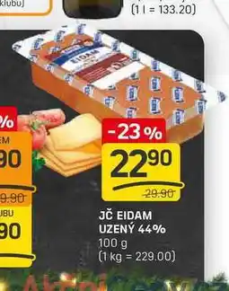 Flop JČ EIDAM UZENÝ 44% 100 g nabídka
