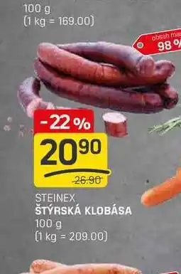 Flop ŠTÝRSKÁ KLOBÁSA 100 g nabídka