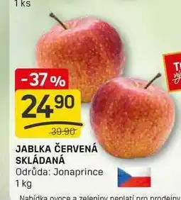 Flop JABLKA ČERVENÁ SKLÁDANÁ Odrůda: Jonaprince 1 kg nabídka