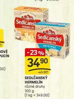 Flop SEDLČANSKÝ HERMELÍN různé druhy 100 g nabídka