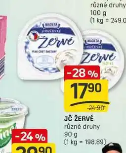 Flop JČ ŽERVÉ různé druhy 90 g nabídka