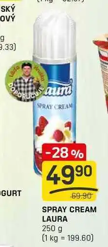 Flop SPRAY CREAM LAURA 250 g nabídka